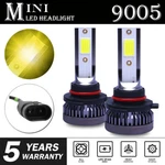 9005 HB3 Mini Led Headlight Bulb 3000K 1600W 260000LM Yellow Hi Beam Front. Fixed Price $11.98.