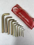Snap-on 10 Piece Allen Wrench Set Metric Hex Key C15B 12MM (missing 11MM). Fixed Price $40.00.