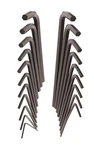 Craftsman Hex Key Wrench Set 20 Pc Short Long Arm Sae Chn 46696A. Fixed Price $16.74.
