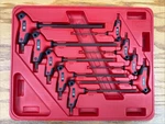 Mac Tools SHKT9PT 9PC T-handle Hex Key Set. Fixed Price $125.00.
