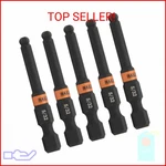 Ball-end Hex 5/32" Impact Driver Railer Allen Wrench Drill Bits. 1/4 Q. Fixed Price $14.58.