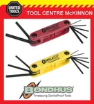 Bondhus Gorilla Grip 16PCE Metric & A/f Fold Up Hex Allen Key Set Made In Usa. Fixed Price $42.69.