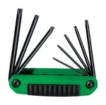 Eklind 25582 Assorted Color Alloy Steel Fold-up Torx Hex Key Set T6-T25. Fixed Price $16.85.