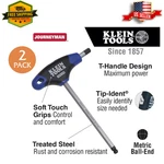 Heavy Duty 5MM Ball-end T-handle Allen Key Set (2 Pack), 6" Reach- Us Seller. Fixed Price $14.99.