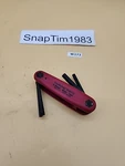 Bondhus Gorilla Grip Hex Fold Up Wrench Set Metric 2-8MM 12587 Usa. Fixed Price $12.99.