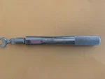 Vintage Utica A5 Fixed Click Type Torque Wrench With 5/16" (8MM) Bit (untested). Fixed Price $25.99.