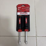 Milwaukee 48-22-2502 2-PIECE Sae Hollowcore Magnetic Nut Driver Set. Fixed Price $15.99.