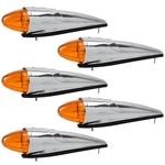 Led Cab Marker Lights 5PCS 17 Amber Torpedo Roof Running Truck Partsam Assembly. Fixed Price $154.99.