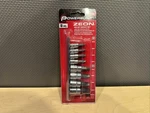 Powerbuilt 8 Piece Zeon Metric Hex Bit Socket Set For Damaged Bolts - 240094. Fixed Price $23.85.
