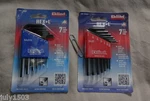 (1) Metric Hex-l Set Inch 14 Keys Total (7+7) Eklind 10507 10107. Fixed Price $15.90.