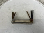 Vintage Klein Tools Fold-up Hex Key Set Allen Wrench No. 68700 Made Usa. Fixed Price $13.48.