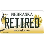 Retired Nebraska State License Plate Tag Novelty Key Chain KC-10588. Fixed Price $14.95.