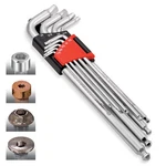 Powerbuilt Piece Zeon Sae Hex Key Wrench Set For Damaged Fasteners - 240096. Fixed Price $45.95.