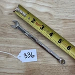 Snap-on OEX11B Combination Wrench 11/32 12 Point Box End Usa- Sae. Fixed Price $19.99.