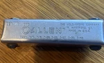 Original Allen Key Set Hex Holo Chrome Company No 650M Metric. Fixed Price $20.00.