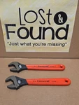 Crescent Tools - Red Soft Grip 8" Adjustable Wrench Made In Usa (a Or B). Fixed Price $20.00.