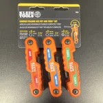 Klein Tools 70543 Compact Folding Hex Key & Torx Set Orange Metric/standard. Fixed Price $25.99.