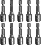 5/16'' Nut Driver Bit Sets 10PCS, Skziri Inch Hex Shank Quick. Fixed Price $11.69.