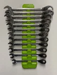 Blue Point 12 Piece Ratcheting Wrench Set 8-19MM Boerm. Fixed Price $159.99.