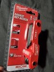 Milwaukee 48-22-2181 9 Key Folding Hex Set ( Sae). Fixed Price $14.60.