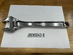 Snap-on Tools New 12" Length Chrome Smooth Jaw Adjustable Wrench AD12BA. Fixed Price $119.95.