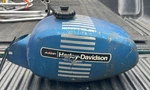 Vintage 1972 Amf Harley Davidson Hd X-90 Fuel Gas Tank Cap Blue. Fixed Price $299.99.