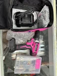 Thinklearn Pink 20V Cordless Drill Driver Set Battery & Fast Charger. Fixed Price $55.00.
