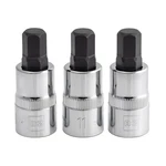 Brazen Hex Bit Socket/allen Driver 11MM, Three Pack (1/2" Drive, Short). Fixed Price $26.05.