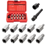 12PCS Screw Extractor Set Hex Head Multi-spline Easy Out Bolt 3.... Fixed Price $36.96.
