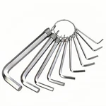 10PC Metric Hex Set Professional Grade Cr-v Steel, Rust-resistant, Keyr.... Fixed Price $9.26.
