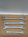 Rare Servess Spain Set Of 4 Open End Wrench. Fixed Price $8.99.