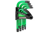Powerbuilt 941071 Piece Short Arm Tamper-proof Torx Key Wrench Set. Fixed Price $39.83.