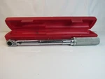 Snap-on QJR-2100C 3/8" Drive Click Torque Wrench 15-100 Ft. Lbs. Usa. Fixed Price $110.00.
