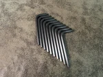 (10 Pack) Bondhus 12212 1/4" Short Hex End Key L Wrench (BN124). Fixed Price $15.99.