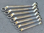 Nos Craftsman Professional Usa Metric 7-PC Deep Offset Double Box Wrench Mm. Fixed Price $369.99.