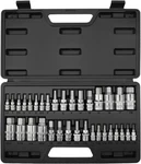 Renekton Master Hex Bit Socket Set Allen Wrench Kit, 1/2" 3/8" One Size. Fixed Price $33.49.