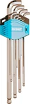 Nordwolf 9-PIECE Metric Stubby Allen Wrench Set, S2 Steel Long Arm Ball Blue. Fixed Price $33.11.