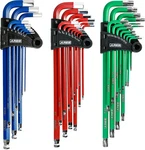 Jobsmart 27 Pc. Sae/metric Extra Long Arm Ball Point Hex Key Set. Fixed Price $59.99.