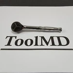 Snap-on Tools Usa New 1/4" Drive Chrome Standard Round Head Ratchet TN72. Fixed Price $126.50.