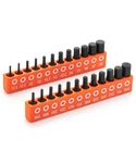 Bates Hex Head Allen Wrench Drill Bit Set, 25 Pcs, S2 Steel, Magnetic, 1/4.... Fixed Price $11.94.