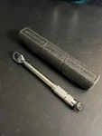 1/4 Inch Professional Drive Click Type Ratcheting Torque Wrench-reversible +case. Fixed Price $14.00.