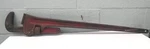 Ridgid Pipe Wrench Model 48 Heavy Duty Straight 31040 Red Color. Fixed Price $265.00.