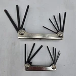 - Eklind Folding Hex Key Wrench Sets 20911 & 20811 W/sae Sizes .050IN To 1/4IN. Fixed Price $14.99.