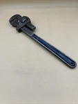 Vintage 18" Blue Grass Pipe Wrench. Fixed Price $40.00.