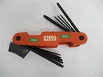 Klein Tools 70550T 10 Piece Folding Hex Key Set. Fixed Price $28.00.