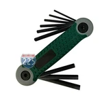 Premium Quality Folding Hex Set, Nine-key Inch Sizes Sae Allen Wrench Taiwan. Fixed Price $10.95.