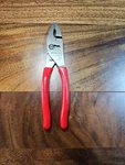 *new & Unused* Snap On 47ACF Classic Red - Combo Slip Joint Pliers Free Ship. Fixed Price $66.93.