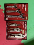 Husky 3-PIECE Locking Pliers Set 860-273 & Adjustable Wrench 860-141. Fixed Price $59.97.