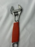 Snap-on Tools Red 6" Soft Grip Flank Drive Plus Adjustable Wrench FADH6BR #10. Fixed Price $81.53.