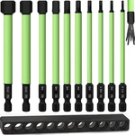 Long 10PCS 1/4" Hex Head Allen Wrench Drill Bits 1.5MM To 12MM Metric Key. Fixed Price $19.89.